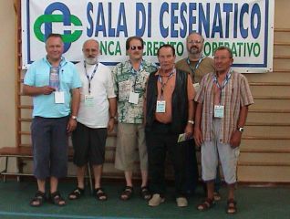 Foto unseres Teams vom Internationalen Turnier in Cesenatico