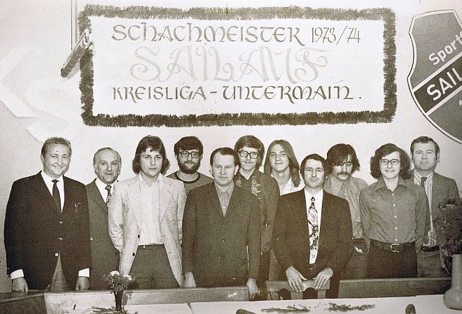 Kreisliga-Meister 1974 Gruppenfoto